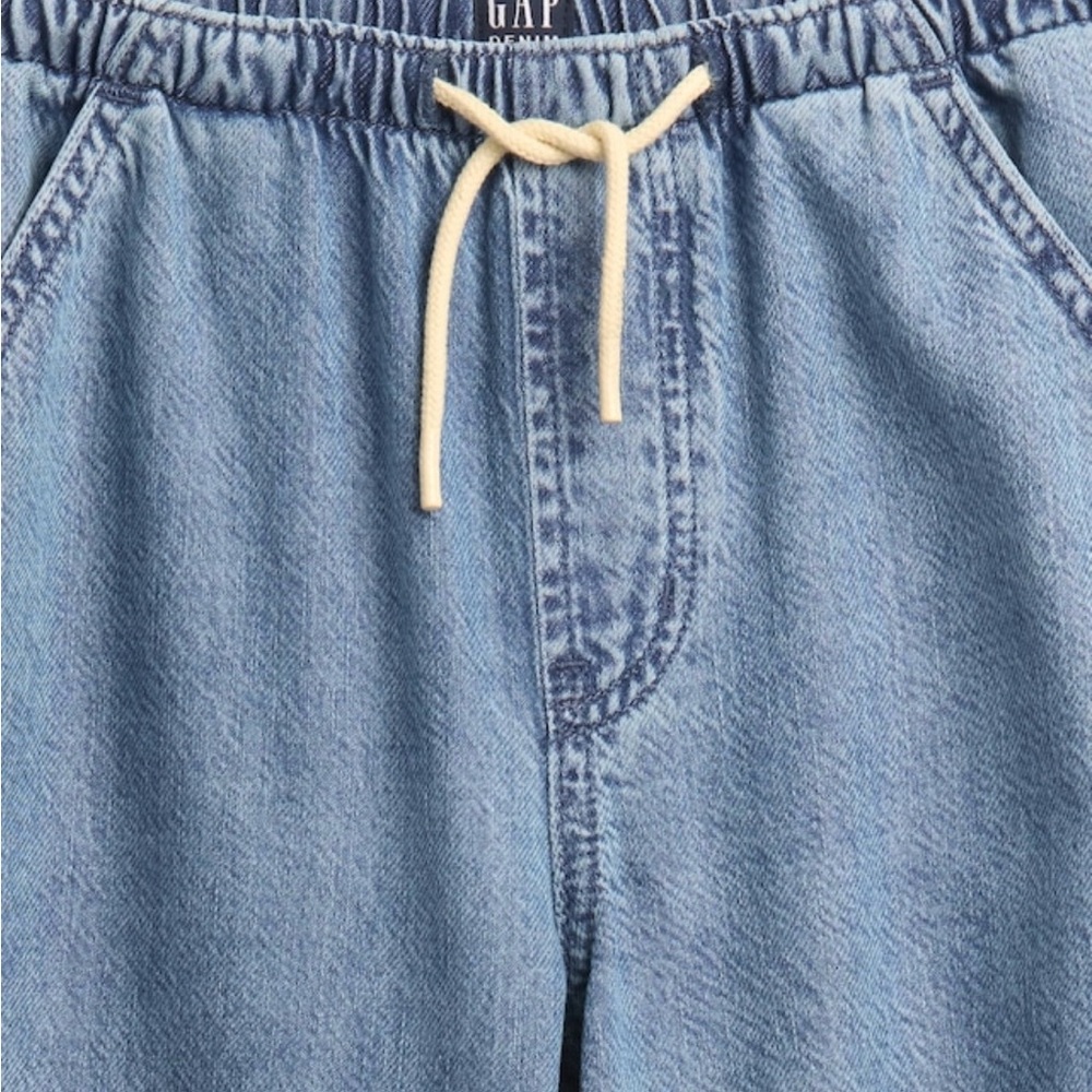 Girls gap kids denim pull on pants size large new - Picture 5 of 5